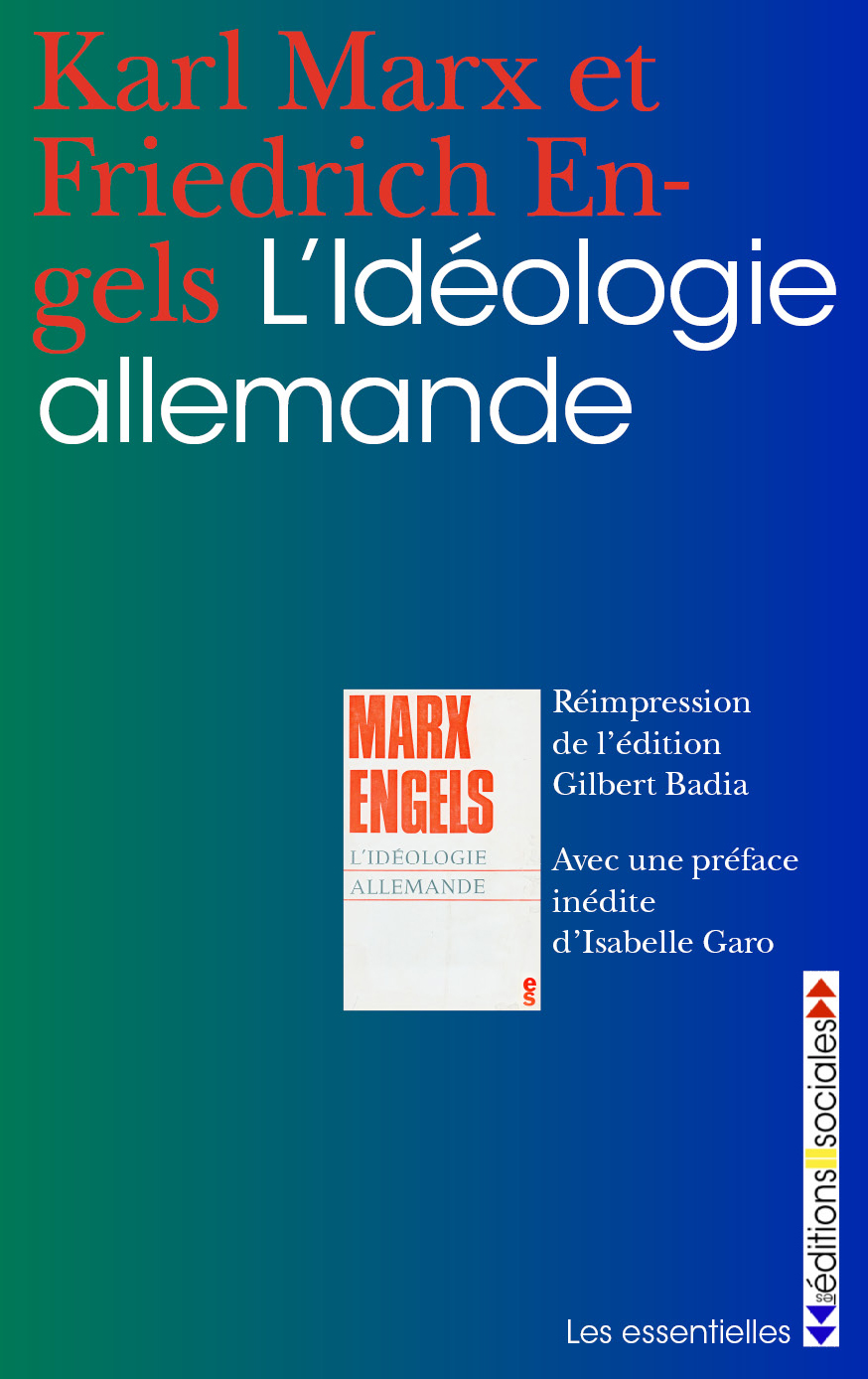 Karl Marx L'idéologie Allemande Explication De Texte