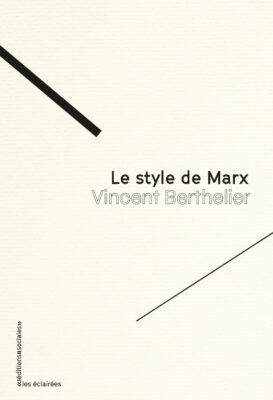 Le style de Marx